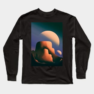 2 moons of Mars Long Sleeve T-Shirt